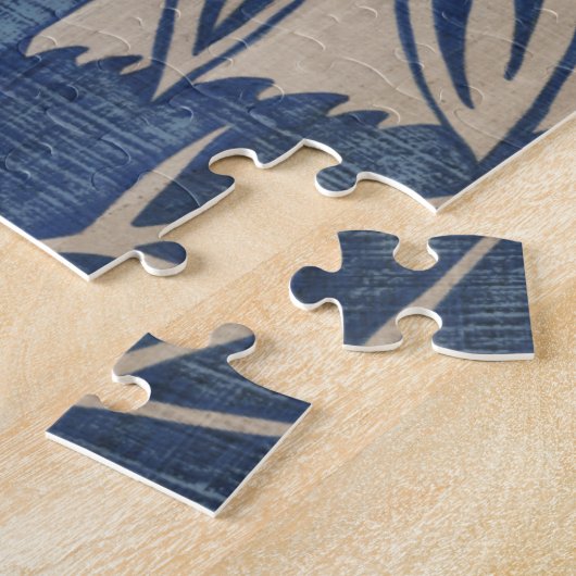 藍色ひまわり ジグソーパズル (側面)