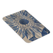 藍色ひまわり マグネット (右側)