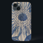 藍色ひまわり iPhone 13ケース<br><div class="desc">フローラ</div>
