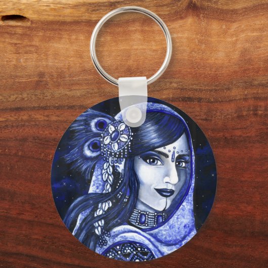 藍色 キーホルダー (正面)