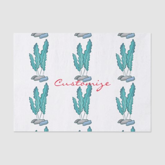 藍藻サンダーコーブ 薄葉紙 (正面)