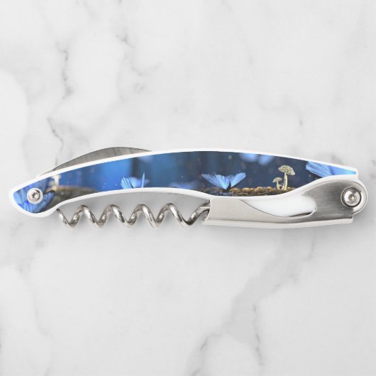 藍蝶とキノコの森 ソムリエナイフ (裏面)