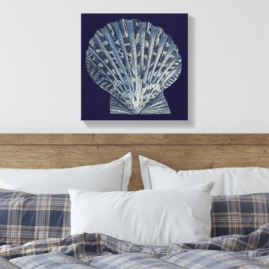 藍貝八号 キャンバスプリント (インサイチュ (寝室))