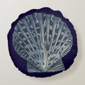 藍貝八号 ラウンドクッション (裏面)