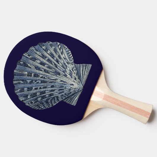 藍貝八号 卓球ラケット (横)