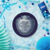 藍貝殻III ペーパープレート (パーティー)