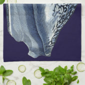 藍貝類 キッチンタオル (折り畳み)