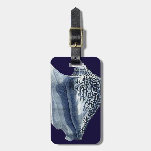 藍貝類 ラゲッジタグ (正面縦)