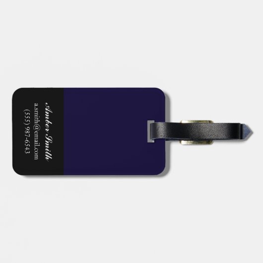 藍貝類 ラゲッジタグ (裏面横)