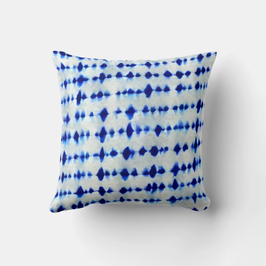 藍青しぼり クッション (裏面)