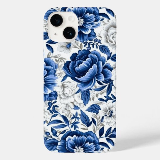 藍青の花 Case-Mate iPhoneケース (裏面)