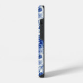 藍青の花 iPhoneケース (左側面)