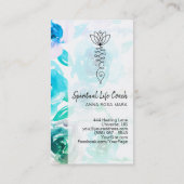 *~*藤とバラ花涅槃の道 名刺 (裏面)