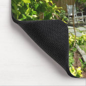 藤とロッキングチェア – Martha's Vineヤード マウスパッド (コーナー)