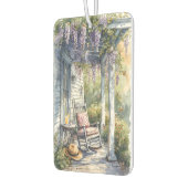 藤と蝶の居心地の良いポーチ カーエアーフレッシュナー (左)