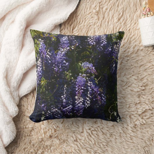 藤によっては枕が開花します クッション (ブランケット)