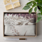 藤のつる植物ピンクの花のデコページ 薄葉紙 (ギフト)