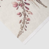 藤のつる植物ピンクの花のデコページ 薄葉紙 (詳細)