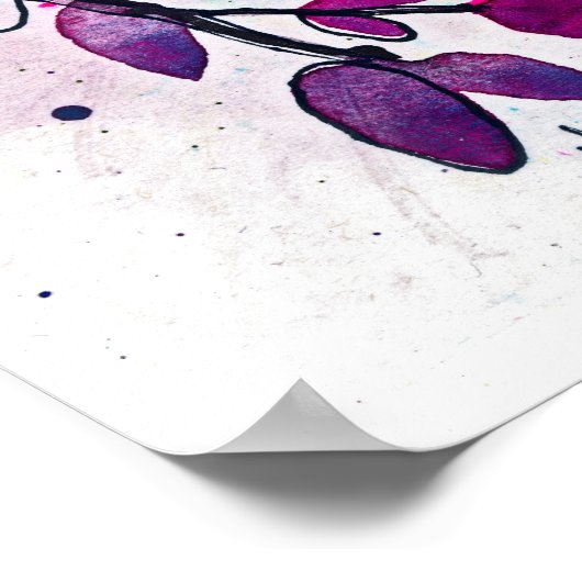 藤のような ポスター (角)