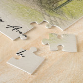 藤のアーチジグソー ジグソーパズル (側面)