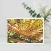 藤のガーデンカード サンキューカード (スタンド正面)