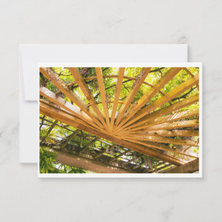 藤のガーデンカード サンキューカード