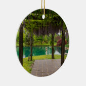 藤のペルゴラ セラミックオーナメント (右)