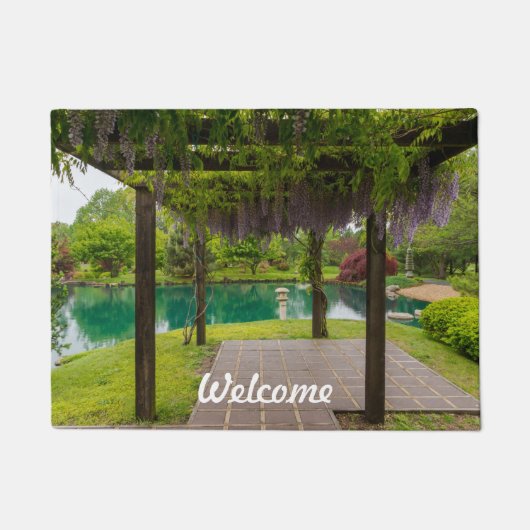 藤のペルゴラ ドアマット (正面)