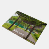 藤のペルゴラ ドアマット (アングル)