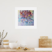 藤の下の女性 ポスター (キッチン)