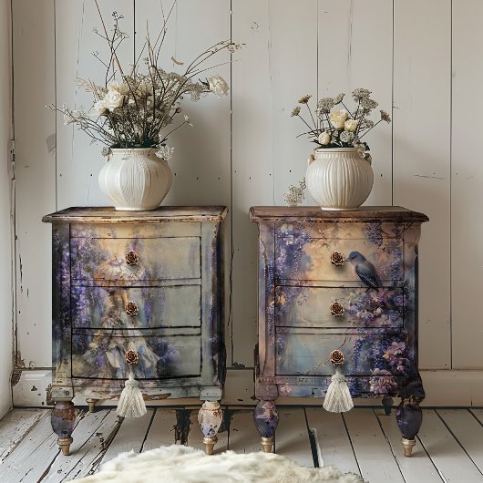 藤の中でフルレングスエテリアールポートレートアート 薄葉紙