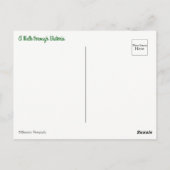 藤の中を歩くこと ポストカード (裏面)