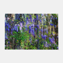 藤の付きドアマットデザイン