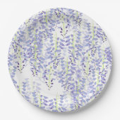 藤の使い捨てプレート ペーパープレート (正面)