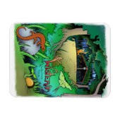 藤の冷凍機マグネット マグネット (横)