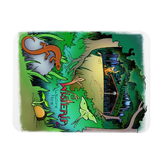 藤の冷凍機マグネット マグネット (横)