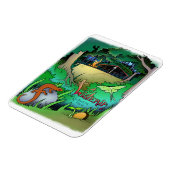 藤の冷凍機マグネット マグネット (左側)