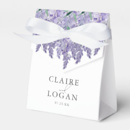 藤の塵の紫の水色結婚の フェイバーボックス