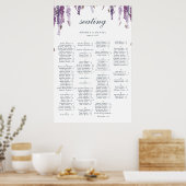 藤の夢の座席表 ポスター (キッチン)