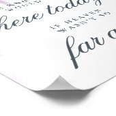 藤の夢の結婚メモリアルポスター ポスター (角)