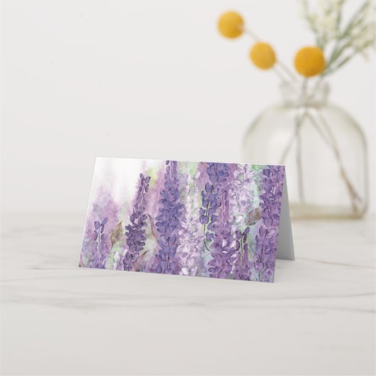 藤の夢 プレイスカード (裏面)