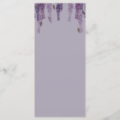 藤の夢 プログラム (裏面)