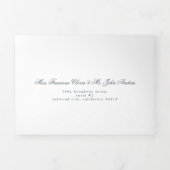 藤の夢 三つ折り招待状 (カバー)