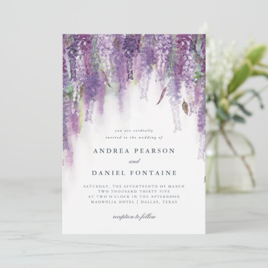 藤の夢 招待状 (スタンド正面)