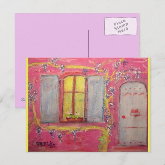 藤の家 ポストカード (正面/裏面)