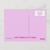 藤の家 ポストカード (裏面)