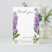 藤の感謝カード サンキューカード (スタンド正面)