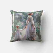 藤の母と娘 クッション (裏面)