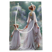 藤の母と娘 ミディアムペーパーバッグ (正面)