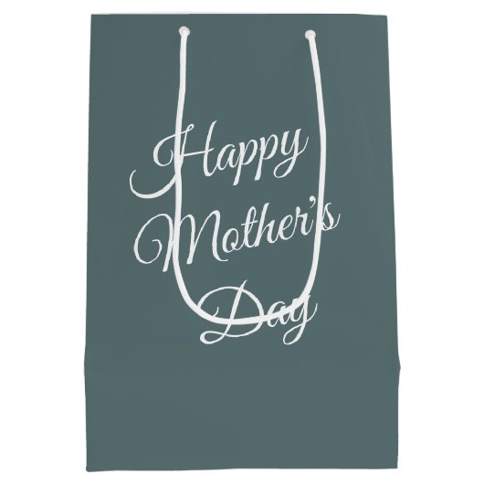 藤の母と娘 ミディアムペーパーバッグ (裏面)